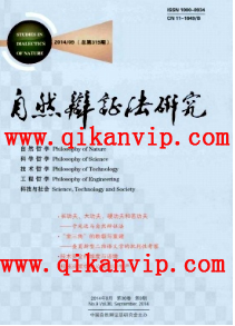 自然辯證法研究雜志論文格式要注意什么