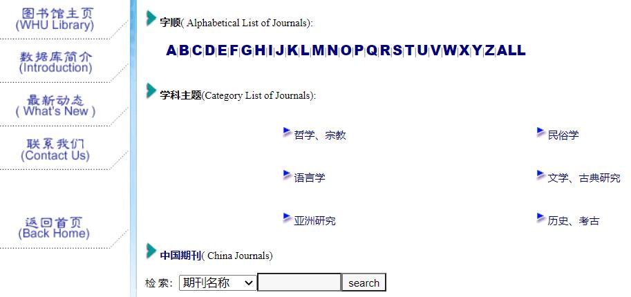 AHCI期刊指南