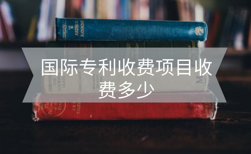 國際專利收費項目收費多少