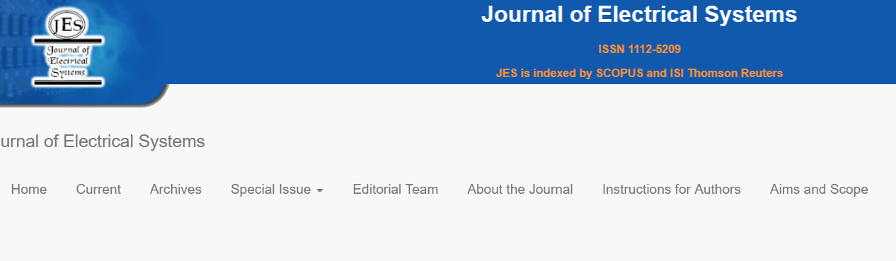 journal of electrical systems