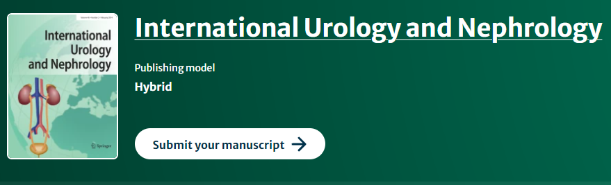 International Urology and Nephrology期刊封面