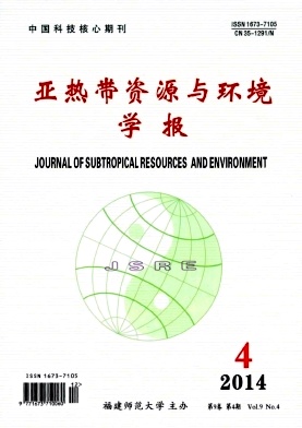 亞熱帶資源與環境學報論文發表