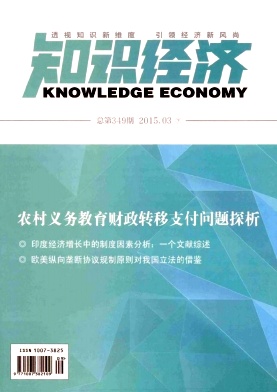 知識(shí)經(jīng)濟(jì)雜志發(fā)表