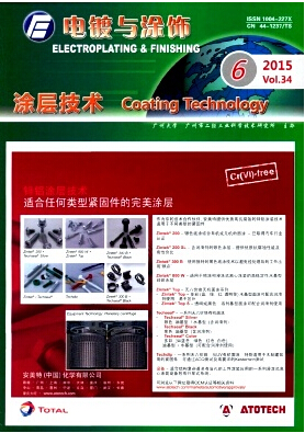電鍍與涂飾雜志發表